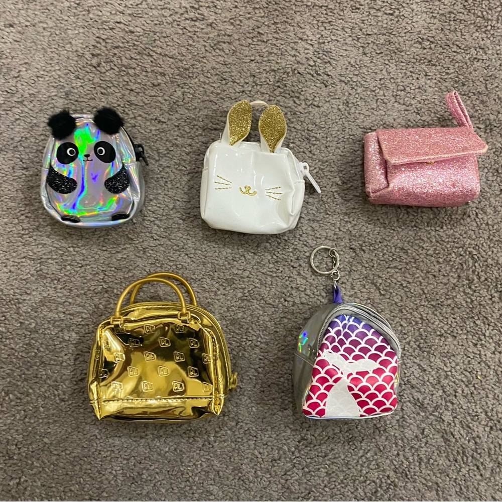Shopkins Real Littles Backpack Lot #2 (5 total)